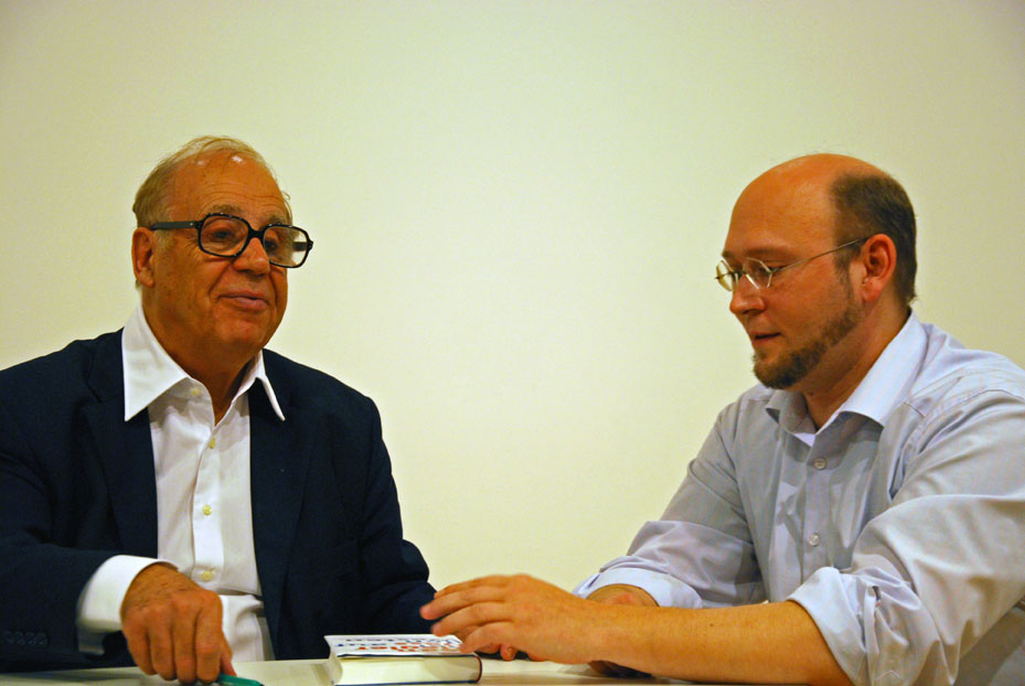 Jean Ziegler und Yorick Niess