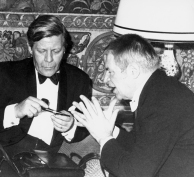 Werner Otto mit Helmut Schmidt