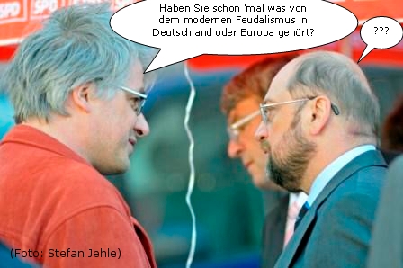 Dr. Wo am 6.5.2009 mit Martin Schulz (SPD)